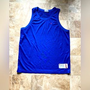 Large champion mesh tank top